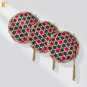 Bengali Traditional Design Talpakha​ Hand Fan