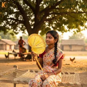Traditional Talpakha Hand Fan