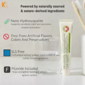 Dr. Gingiva Toothpaste SLS Free for Sensitive Teeth