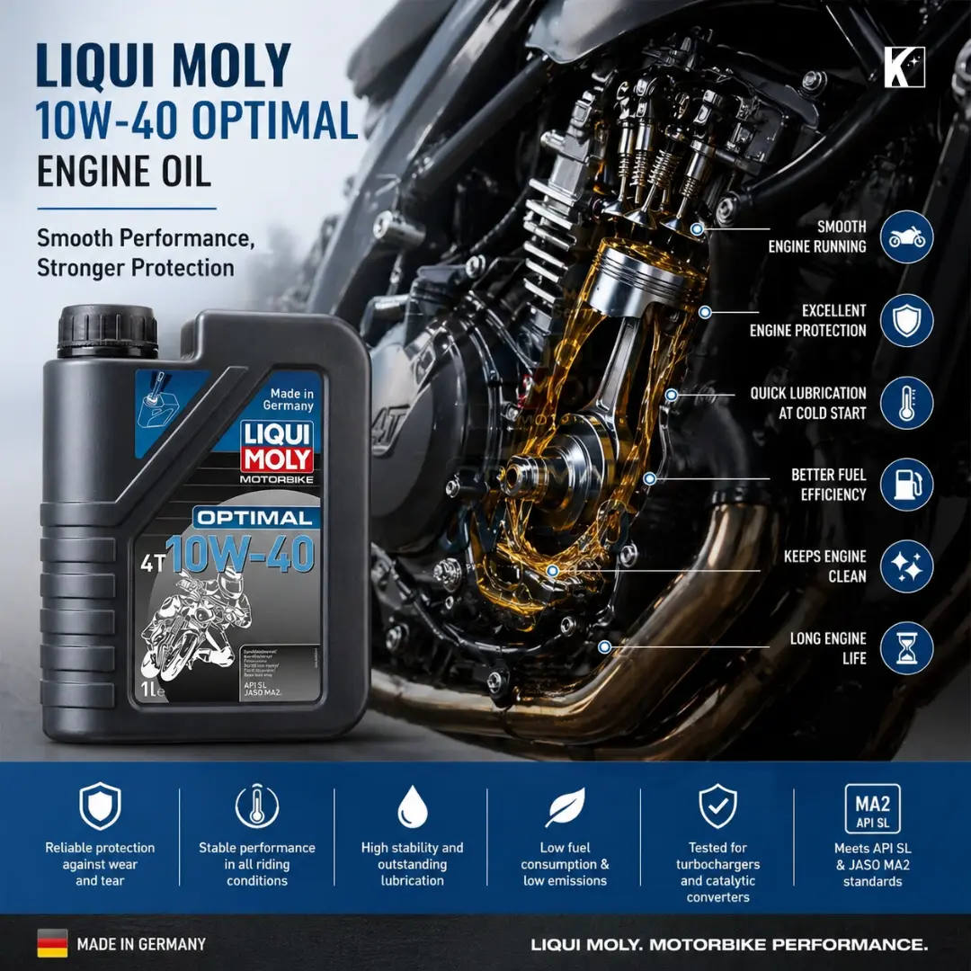 LiquiMoly Engine Olil 10W40 Optimal 3