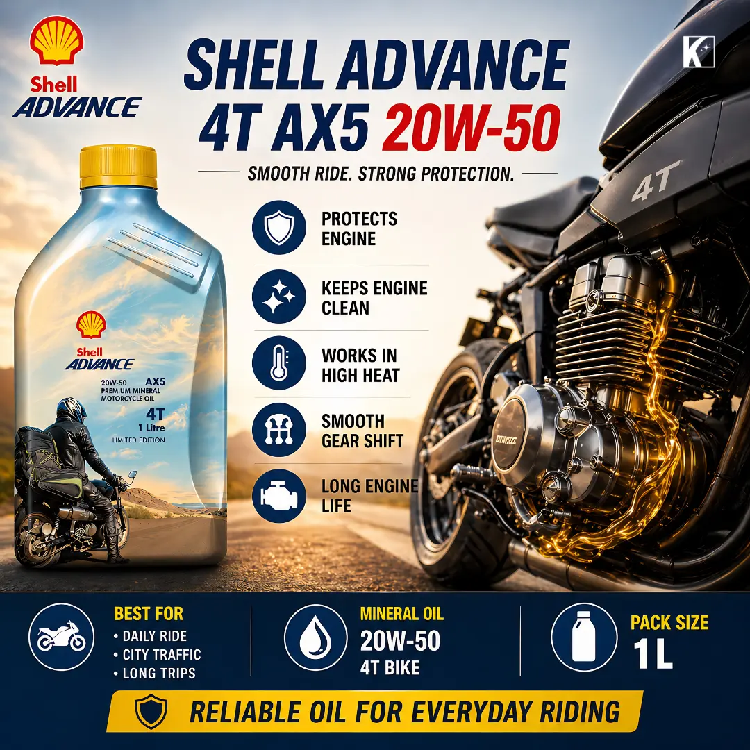 Shell Advance 20W50 Premium Mineral 3
