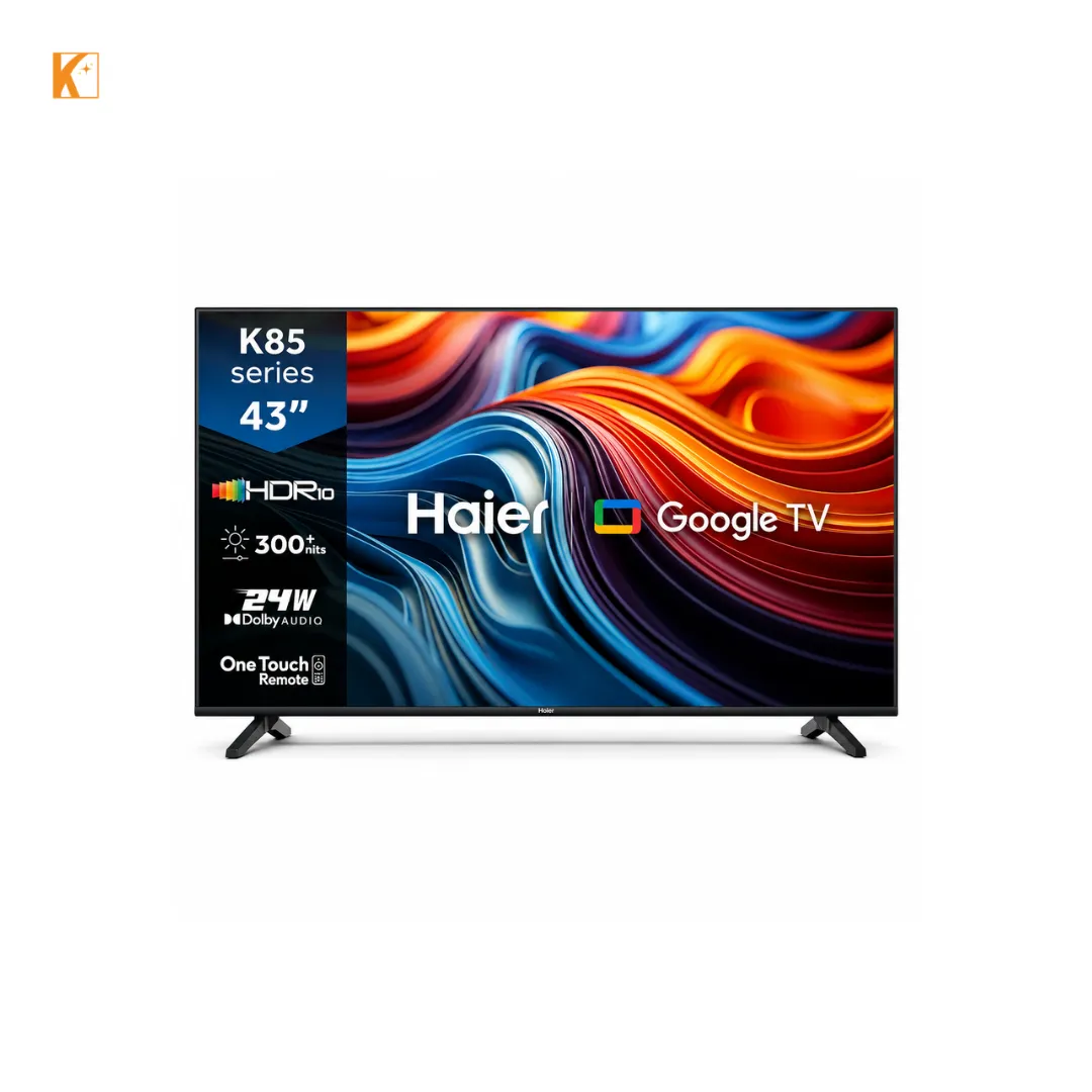Haier H43K85FFX 43 Inch FHD Bezel Less Google TV
