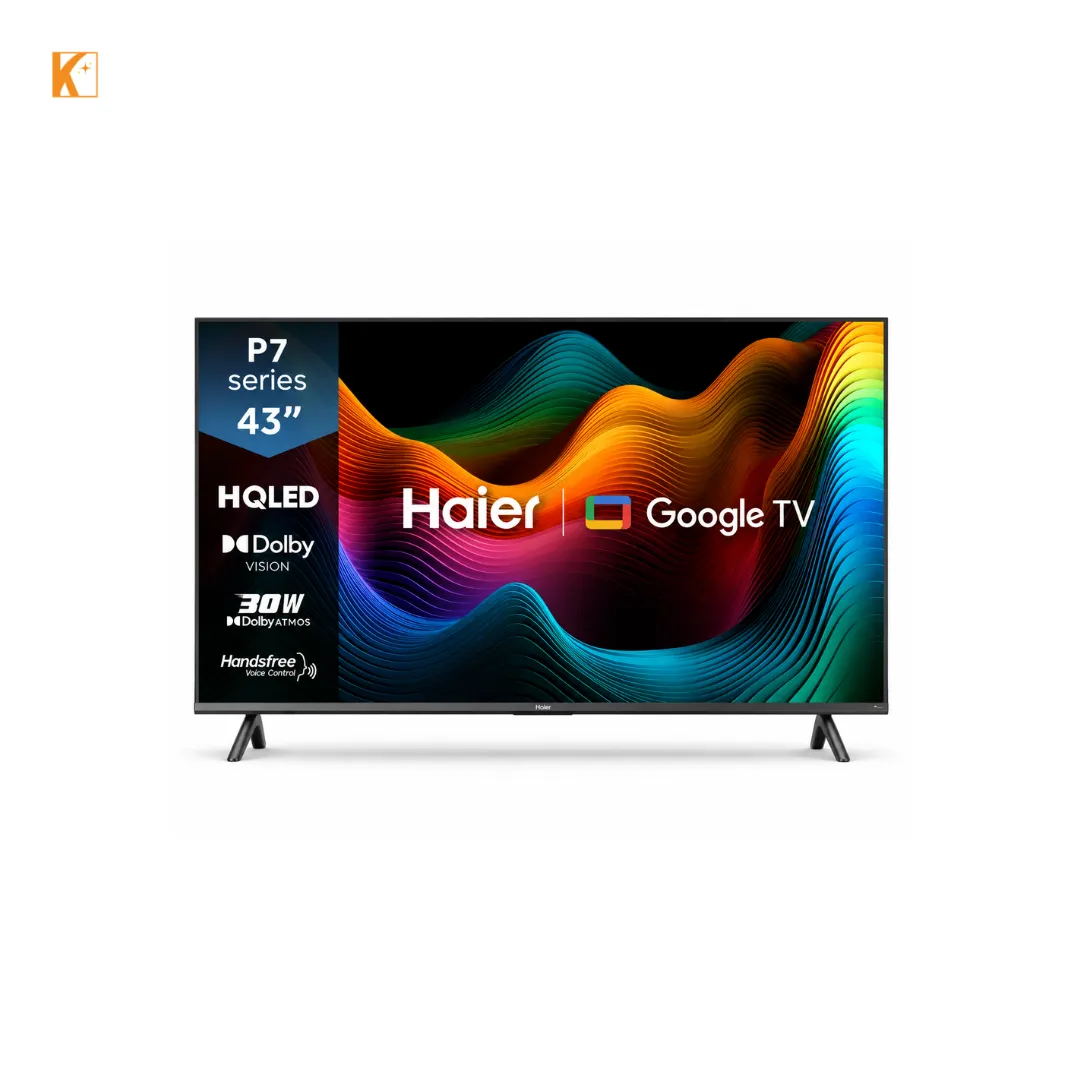Haier H43P7UX 43 Inch HQLED 4K Google TV