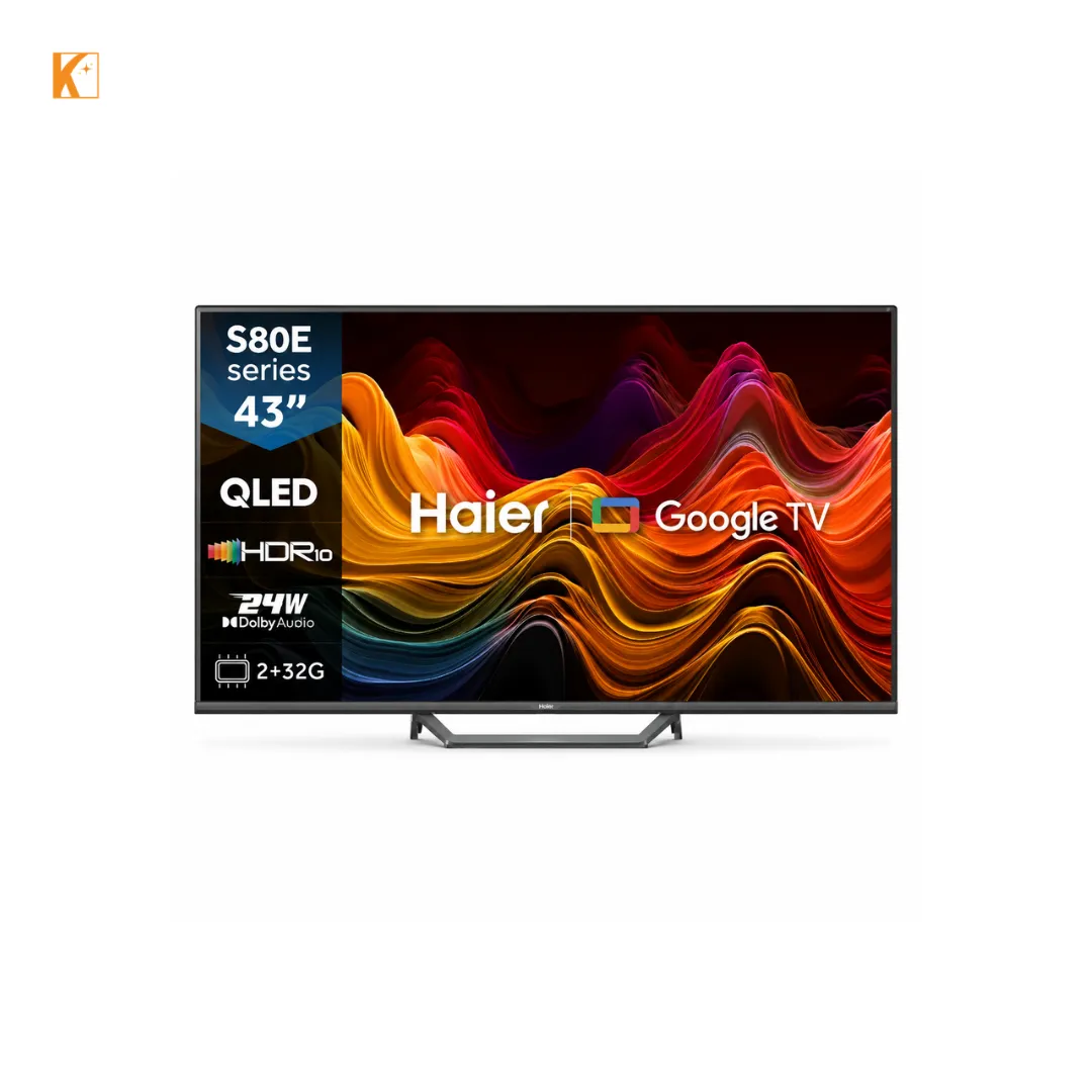Haier H43S80EUX 43 Inch QLED 4K Google TV
